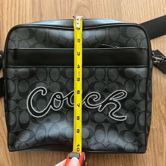 Coach Black and Grey Crossbody Bag - Picture 15 of 16